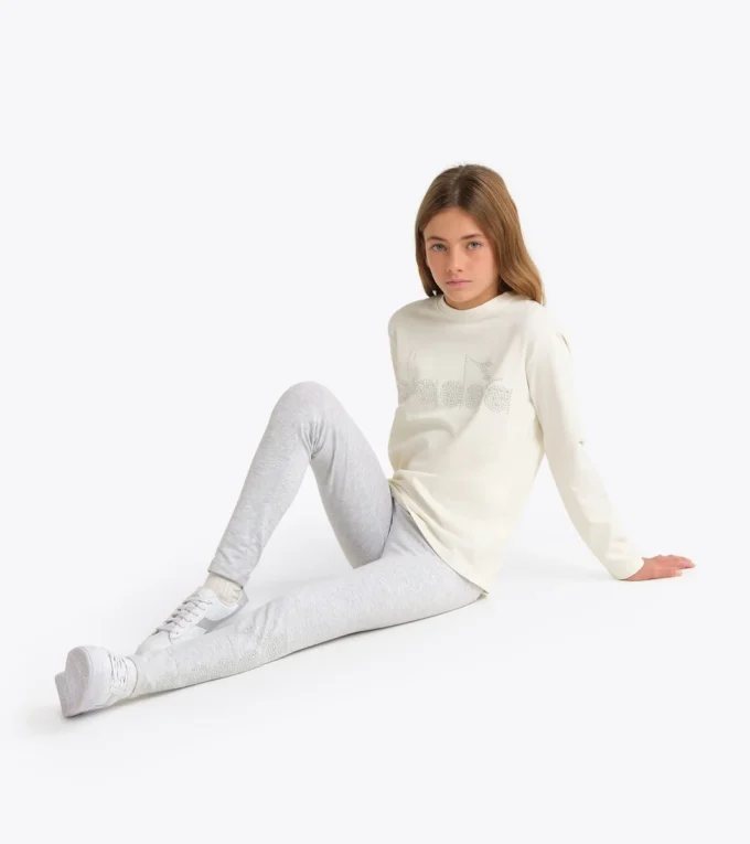 Jg. T-Shirt Ls Rhinestone Maglietta a maniche lunghe – Bambina