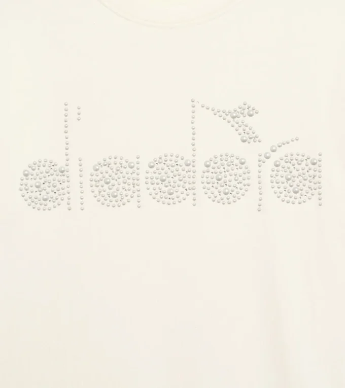 Jg. T-Shirt Ls Rhinestone Maglietta a maniche lunghe – Bambina