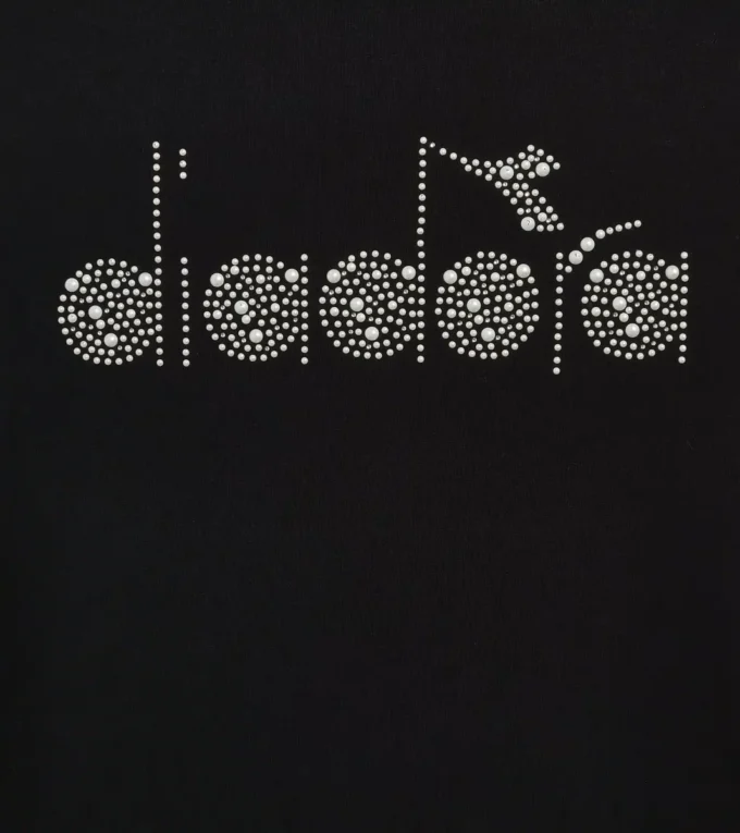 Jg. T-Shirt Ls Rhinestone Maglietta a maniche lunghe – Bambina