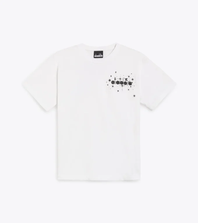 Jg.T-Shirt Ss Fregio Stars T-shirt in cotone – Bambina