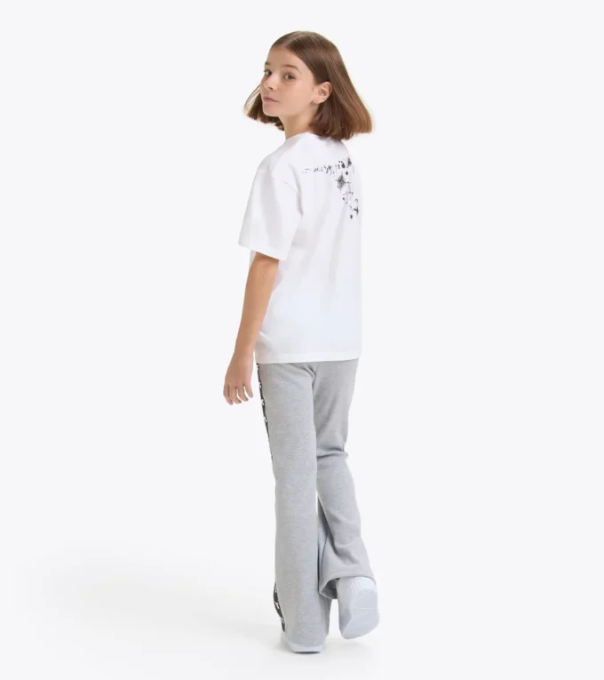 Jg.T-Shirt Ss Fregio Stars T-shirt in cotone – Bambina