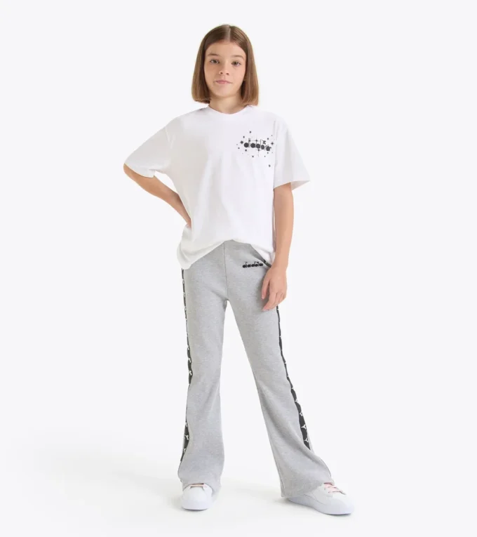 Jg.T-Shirt Ss Fregio Stars T-shirt in cotone – Bambina