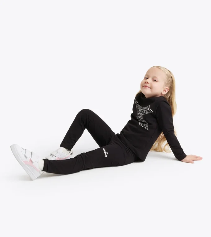 Jg. T-Shirt Ss Rhinestone Td Maglietta sportiva – Bambina