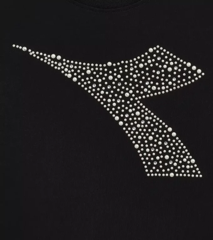 Jg. T-Shirt Ss Rhinestone Td Maglietta sportiva – Bambina