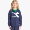 Ju.Hoodie Fz Felpa con cappuccio e zip integrale – Bambini