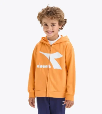 Ju.Hoodie Fz Felpa con cappuccio e zip integrale – Bambini