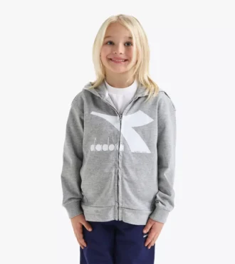 Ju.Hoodie Fz Felpa con cappuccio e zip integrale – Bambini