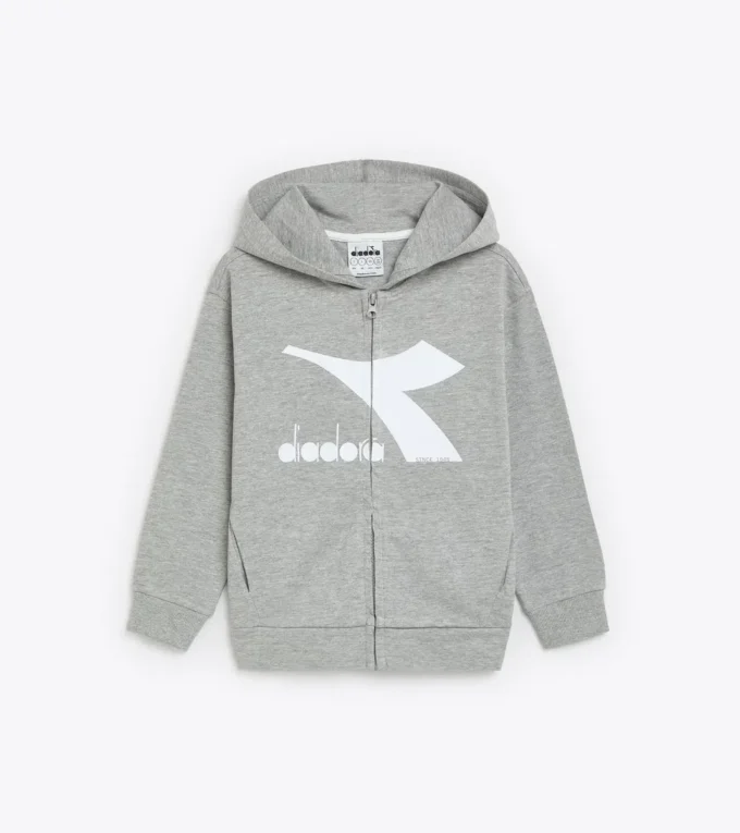 Ju.Hoodie Fz Felpa con cappuccio e zip integrale – Bambini