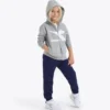 Ju.Hoodie Fz Felpa con cappuccio e zip integrale – Bambini