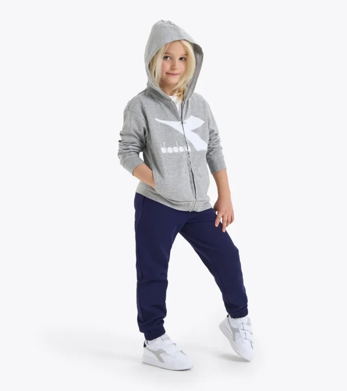 Ju.Hoodie Fz Felpa con cappuccio e zip integrale – Bambini