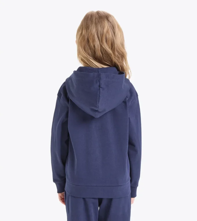 Ju.Hoodie Fz Felpa con cappuccio e zip integrale – Bambini