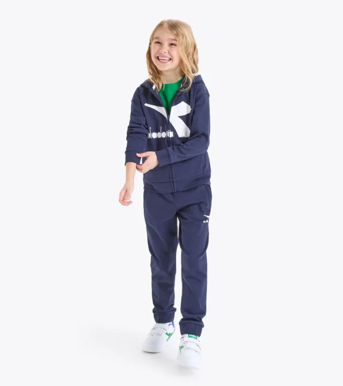 Ju.Hoodie Fz Felpa con cappuccio e zip integrale – Bambini