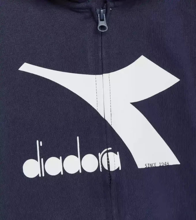 Ju.Hoodie Fz Felpa con cappuccio e zip integrale – Bambini