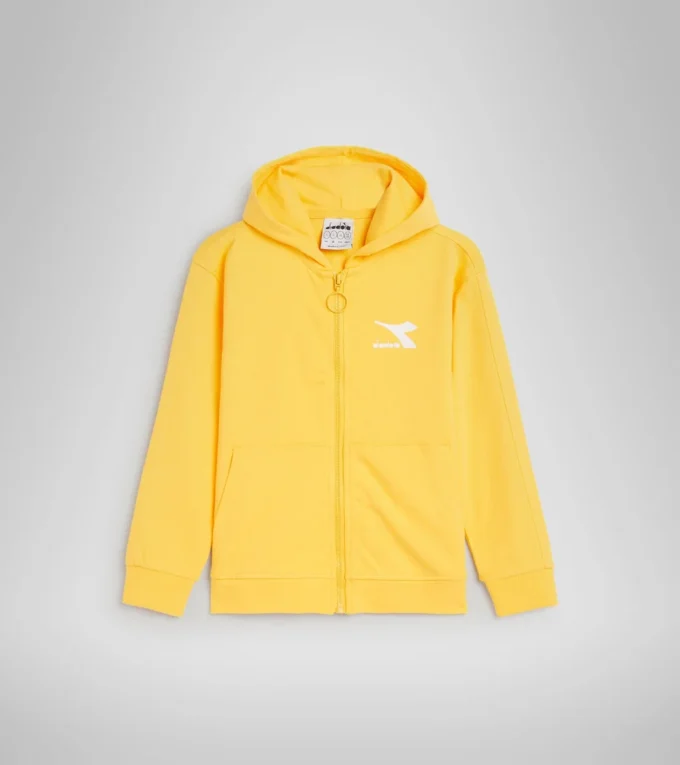 Ju. Hoodie Fz Rainbow Felpa sportiva in cotone Junior – Unisex