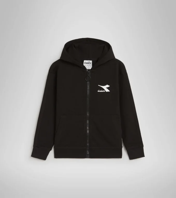 Ju. Hoodie Fz Rainbow Felpa sportiva in cotone Junior – Unisex