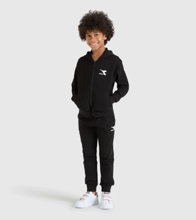 Ju. Hoodie Fz Rainbow Felpa sportiva in cotone Junior – Unisex