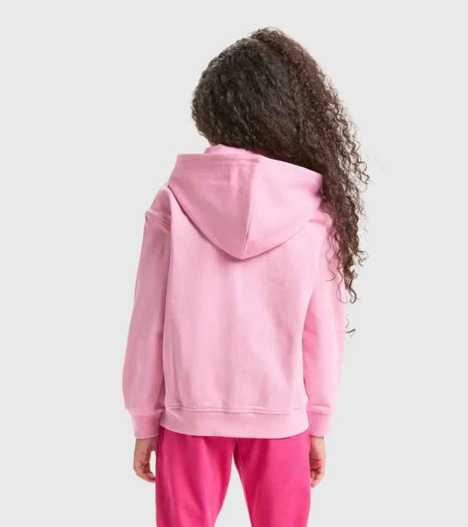 Ju. Hoodie Fz Rainbow Felpa sportiva in cotone Junior – Unisex