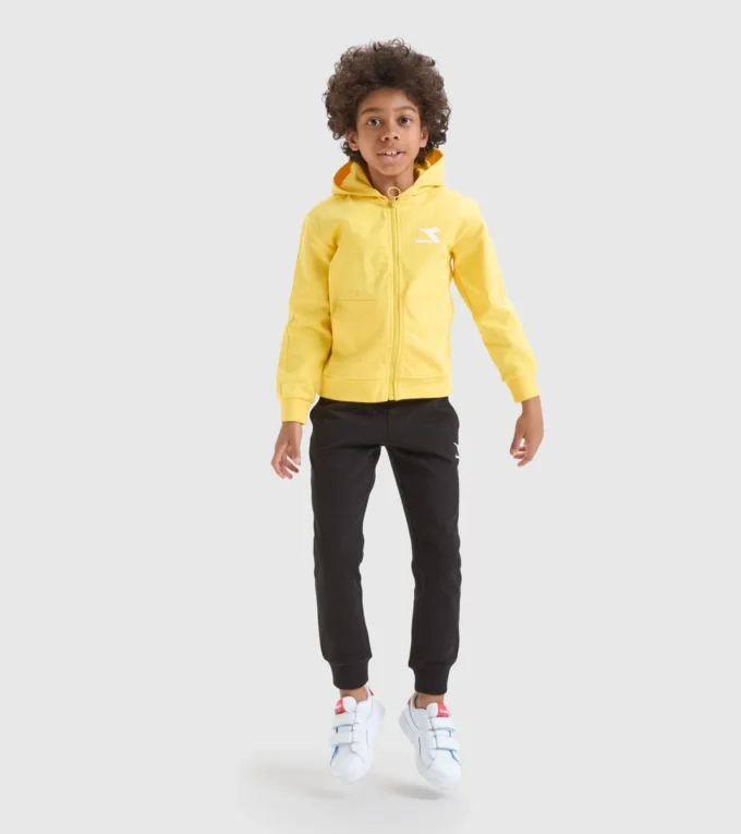 Ju. Hoodie Fz Rainbow Felpa sportiva in cotone Junior – Unisex