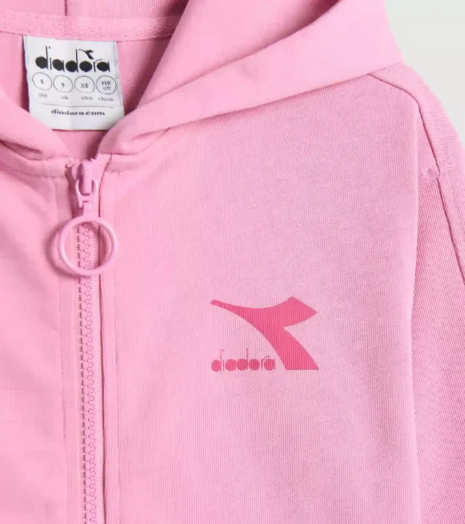 Ju. Hoodie Fz Rainbow Felpa sportiva in cotone Junior – Unisex