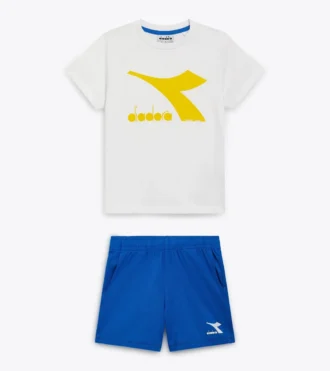 Ju. Set Ss Core Set sportivo – T-shirt e pantaloncini – Unisex – Ragazzi e ragazze