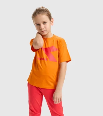 Ju.T-Shirt Ss Bl Rainbow Junior T-shirt in cotone – Unisex