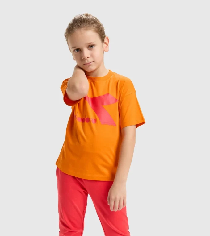 Ju.T-Shirt Ss Bl Rainbow Junior T-shirt in cotone – Unisex