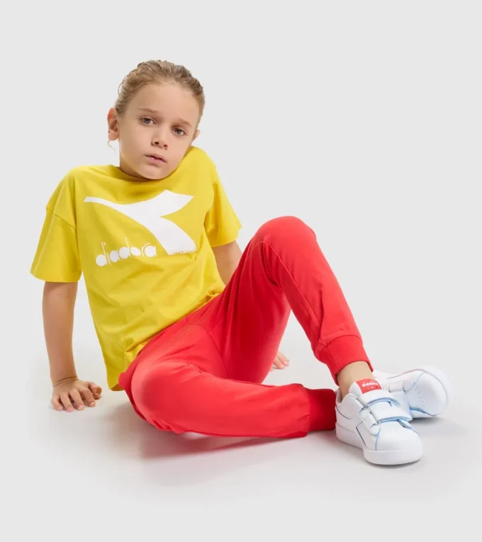 Ju.T-Shirt Ss Bl Rainbow Junior T-shirt in cotone – Unisex