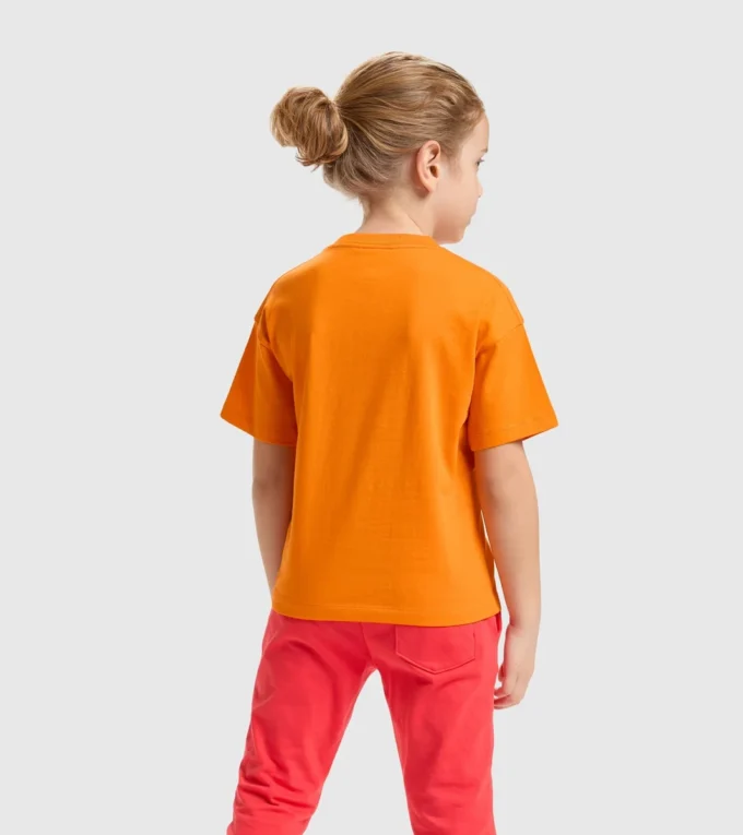 Ju.T-Shirt Ss Bl Rainbow Junior T-shirt in cotone – Unisex