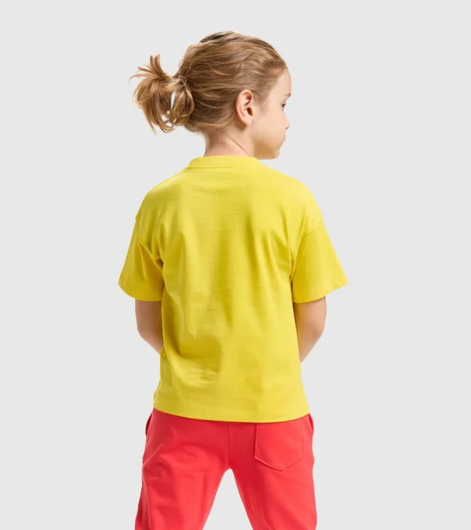 Ju.T-Shirt Ss Bl Rainbow Junior T-shirt in cotone – Unisex