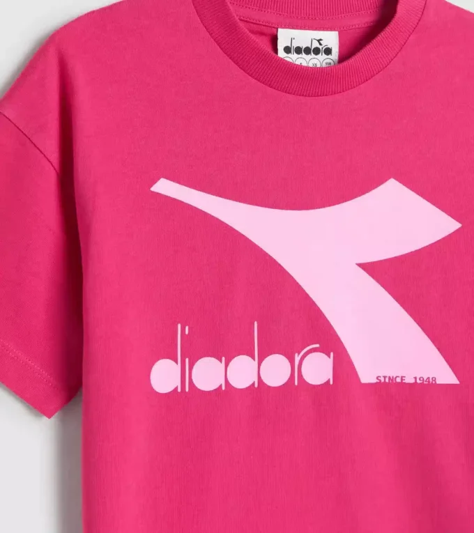 Ju.T-Shirt Ss Bl Rainbow Junior T-shirt in cotone – Unisex