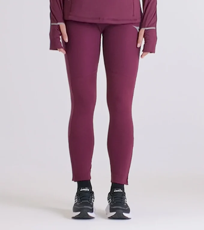 L. Calzamaglia da corsa Protezione invernale Calzamaglia termoregolante con tessuto FIBRAZERO – Protezione invernale