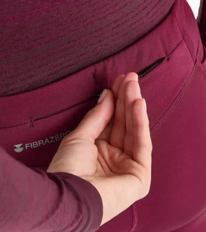 L. Calzamaglia da corsa Protezione invernale Calzamaglia termoregolante con tessuto FIBRAZERO – Protezione invernale