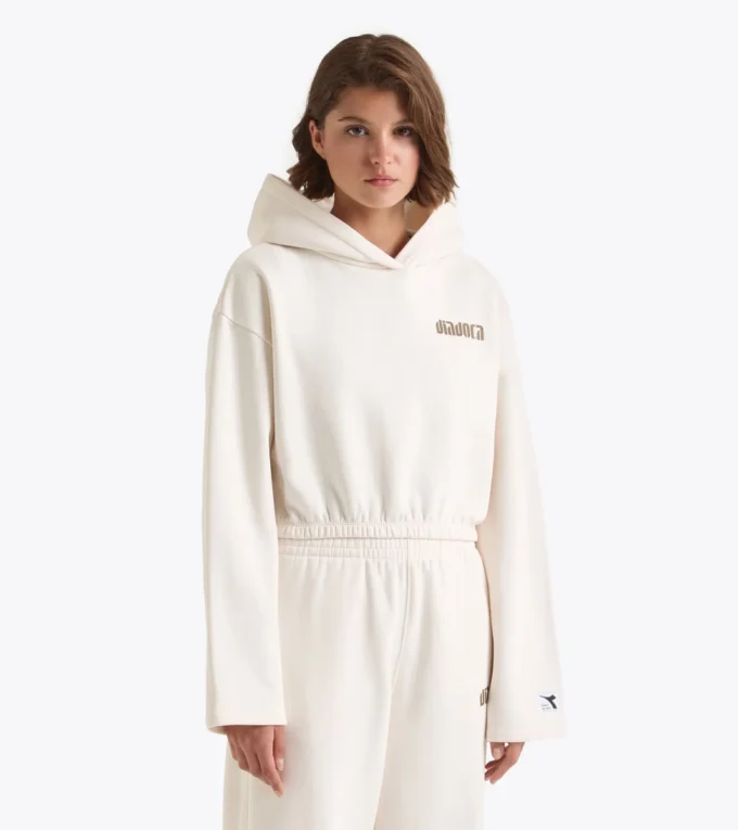 L. Felpa con cappuccio Athl. Logo Felpa con cappuccio corta