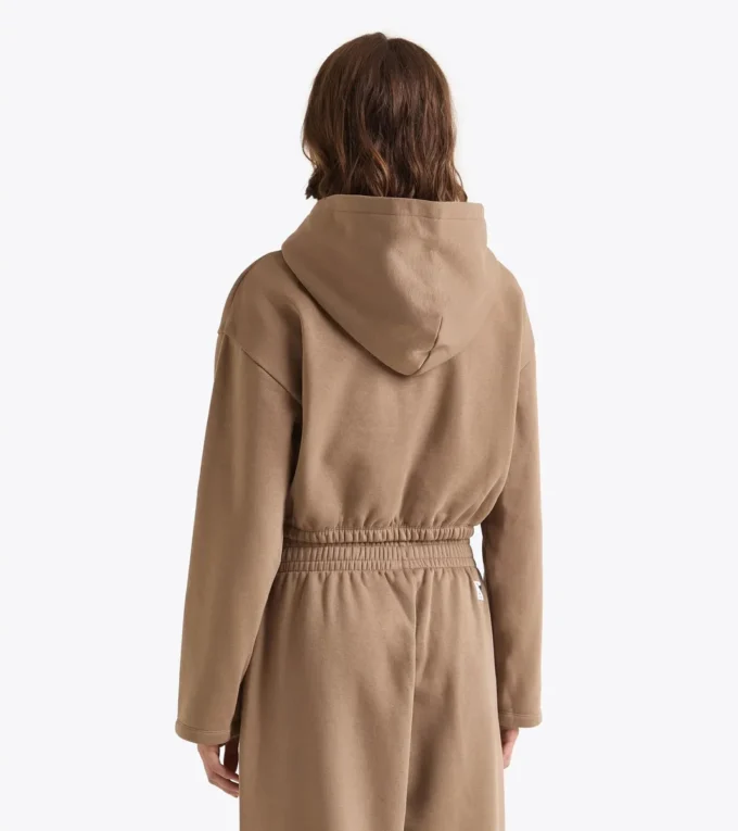 L. Felpa con cappuccio Athl. Logo Felpa con cappuccio corta