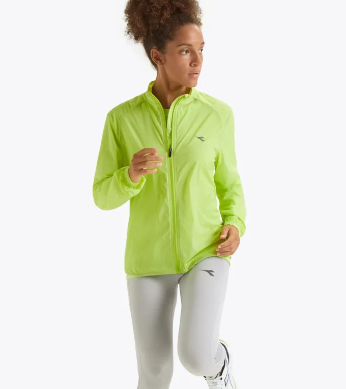 L. Giacca antivento ripiegabile Giacca da corsa antivento ripiegabile