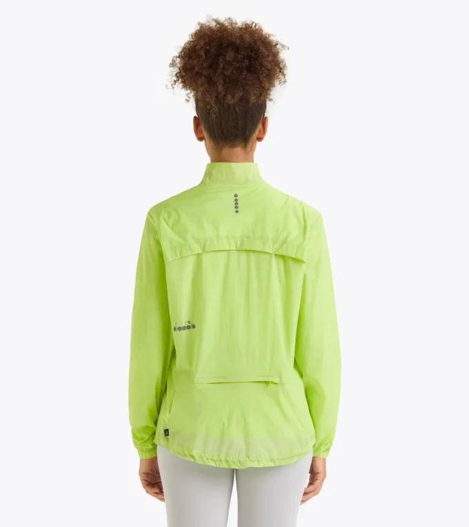 L. Giacca antivento ripiegabile Giacca da corsa antivento ripiegabile