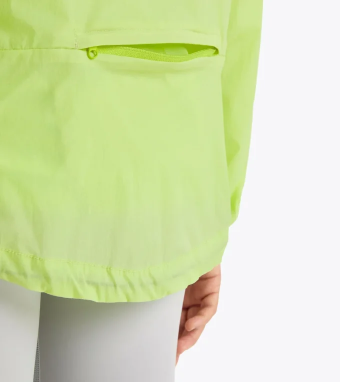 L. Giacca antivento ripiegabile Giacca da corsa antivento ripiegabile