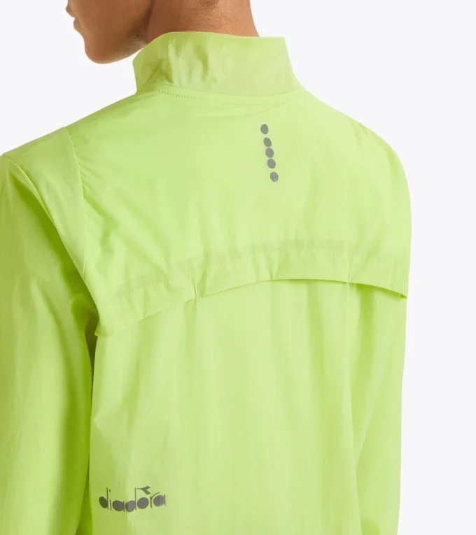 L. Giacca antivento ripiegabile Giacca da corsa antivento ripiegabile