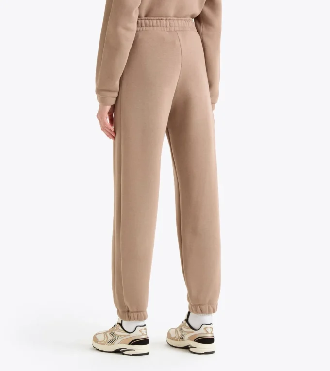 L. Pantaloni Athl. Pantaloni della tuta in pile con logo – Vestibilità regolabile