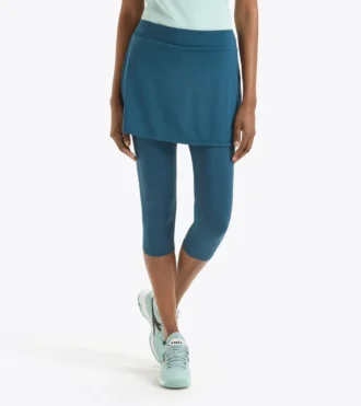 L. Power Skirt Gonna da tennis con leggings 3/4 integrati