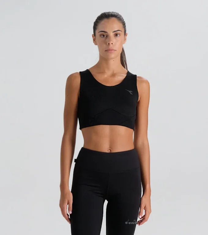 L. Reggiseno medio Run Crew Reggiseno sportivo