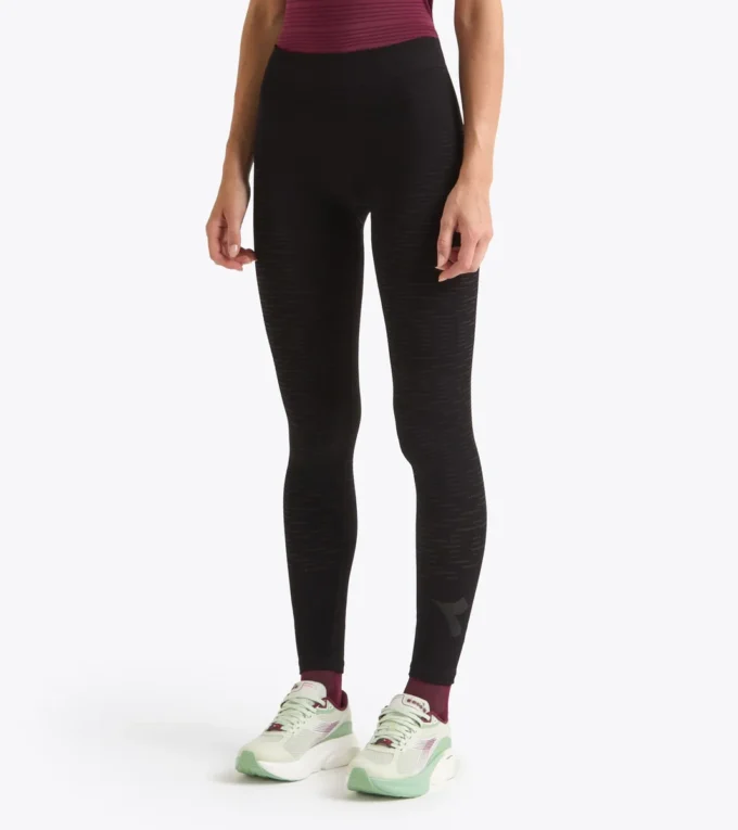 L. Run Tights Stratouno Calzamaglia tecnica per il controllo della temperatura – Running