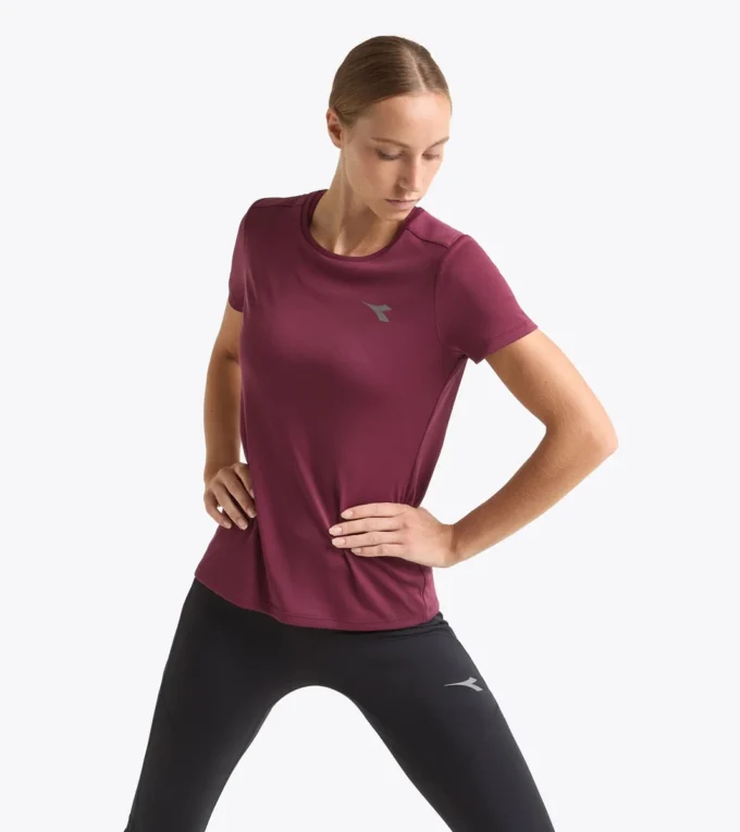 L. Ss T-Shirt Run Maglietta sportiva