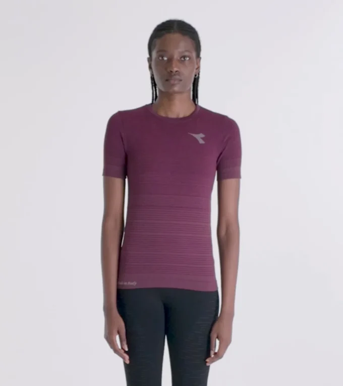 L. Ss T-Shirt Stratouno Maglietta tecnica per il controllo della temperatura – Running