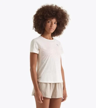 L. Super Light Ss T-Shirt Maglietta da corsa – Tessuto leggero Coolcore