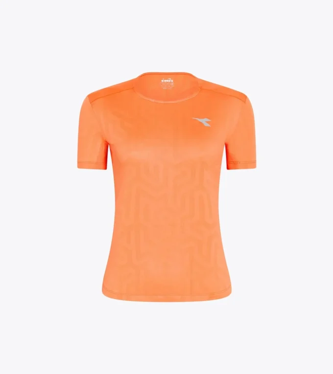 L. Super Light Ss T-Shirt Maglietta da corsa – Tessuto leggero Coolcore