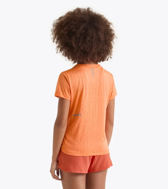 L. Super Light Ss T-Shirt Maglietta da corsa – Tessuto leggero Coolcore