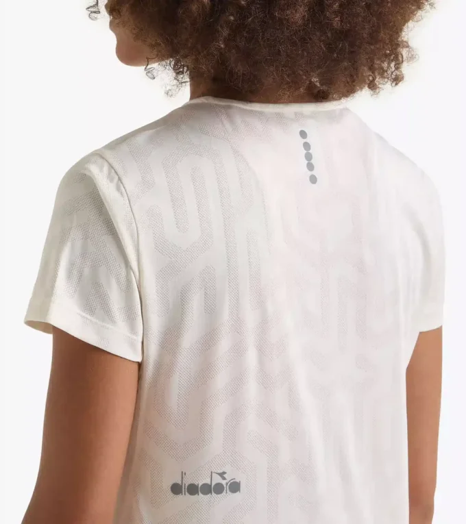 L. Super Light Ss T-Shirt Maglietta da corsa – Tessuto leggero Coolcore