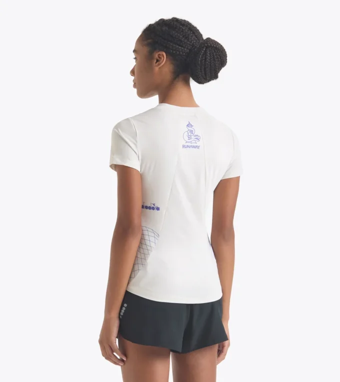 L. Super Light Ss T-Shirt Runaway Maglietta da corsa Runaway – Tessuto leggero