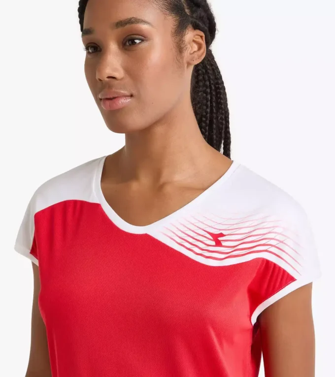 L. T-Shirt Court T-shirt da tennis L. T-Shirt Court T-shirt da tennis